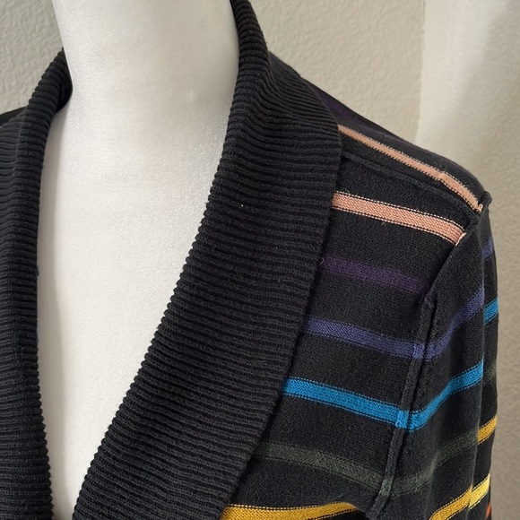 Sonia Rykiel Women's Stripe Print Cardigan - Picture 3 of 8